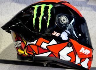 CASCO INTEGRAL MT THUNDER 4R SV PIQUERAS + MICA REGALO