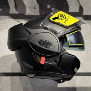CASCO ABATIBLE 180° FASEED X600 OPTIMUS NEGRO MATE