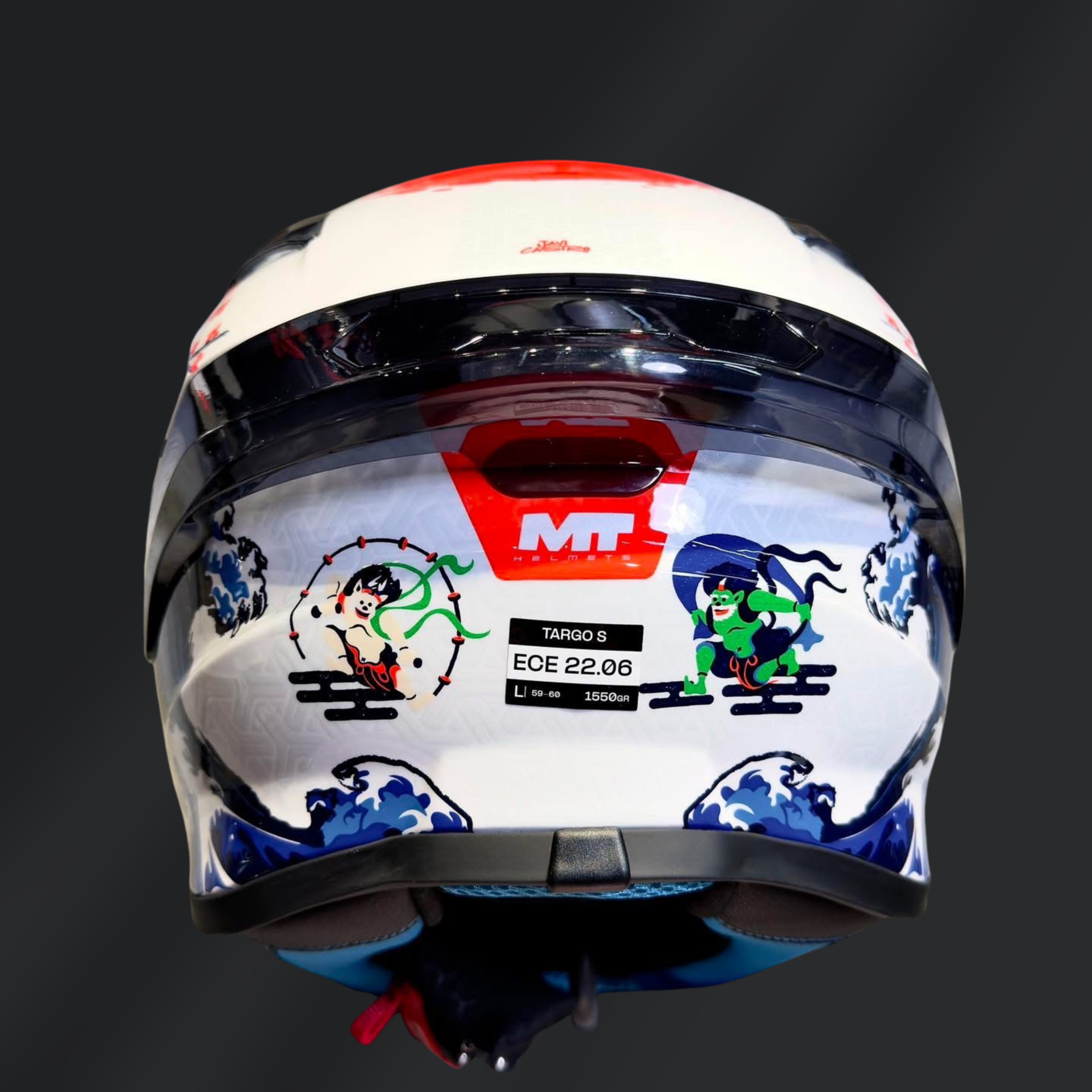 CASCO INTEGRAL MT TARGO S YAMANAKA GLOSS - Imagen 4