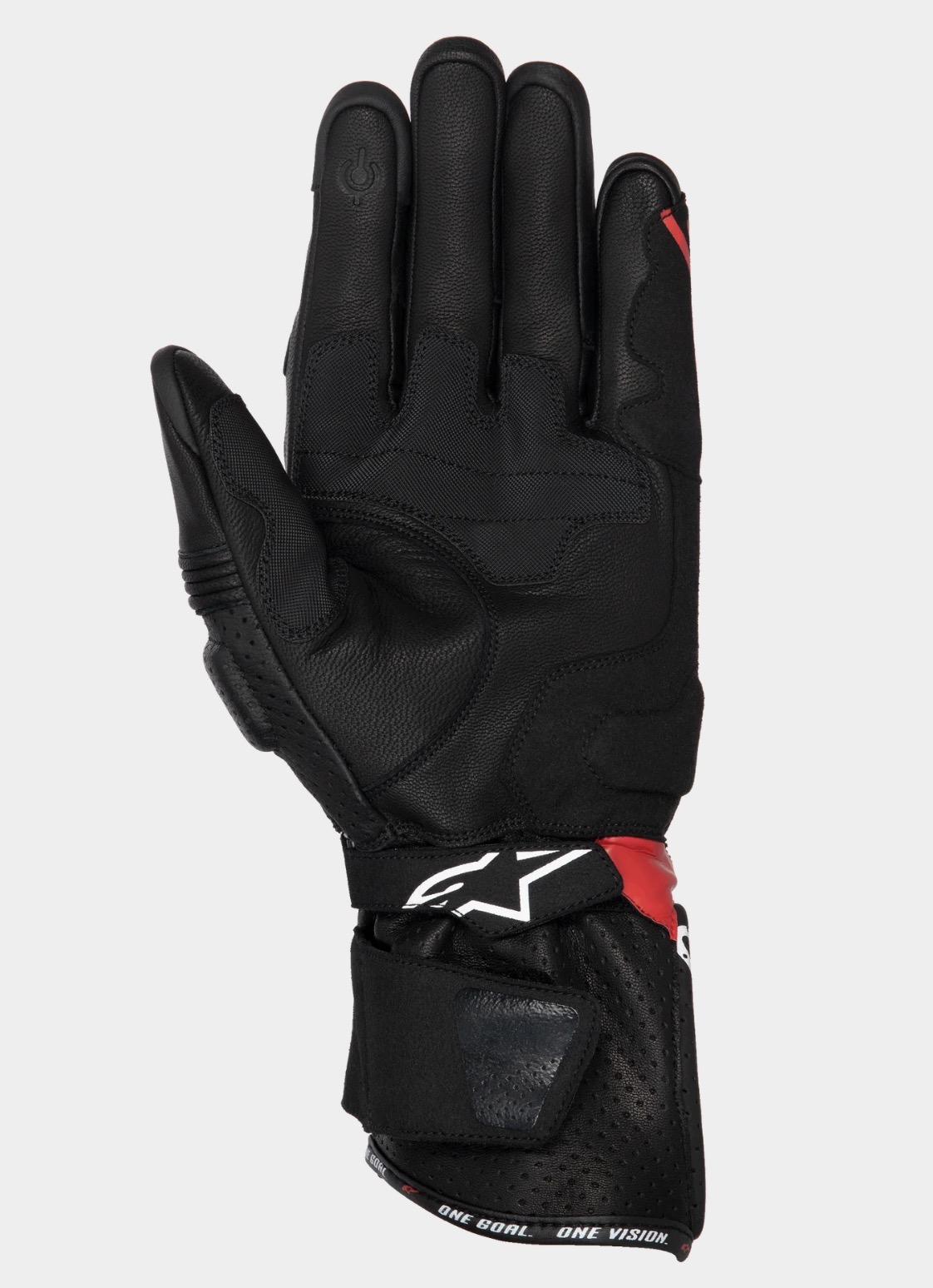 GUANTES ALPINESTARS SP-3 NEGRO ROJO - Imagen 2